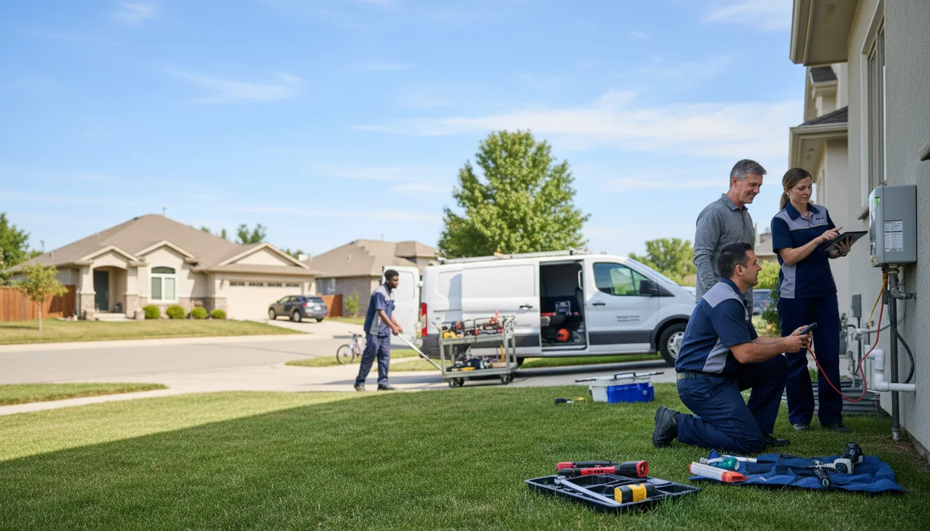 Tankless water heater service in Eskridge, KS